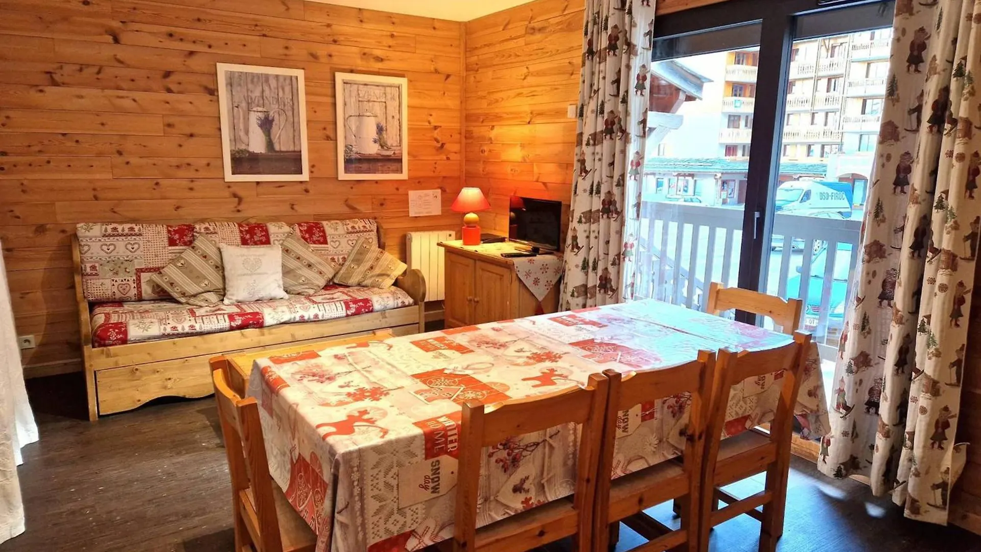 2 Pieces+Cabine, 6-8 Pers, 42M², Coeur Station, Pres Pistes, Tv, Dvd - Fr-1-265-220 Valfrejus Apartment